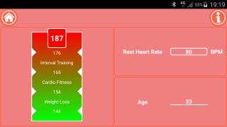 Mobile Fit Mark - Fitness Calculator Golden Heart Rate